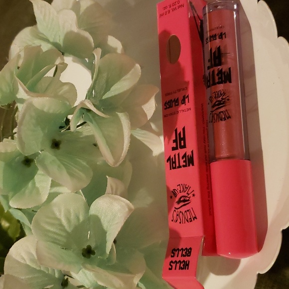🌟HELLS BELLS Medusa Makeup RARE Metal LipGloss NWT - Picture 4 of 4